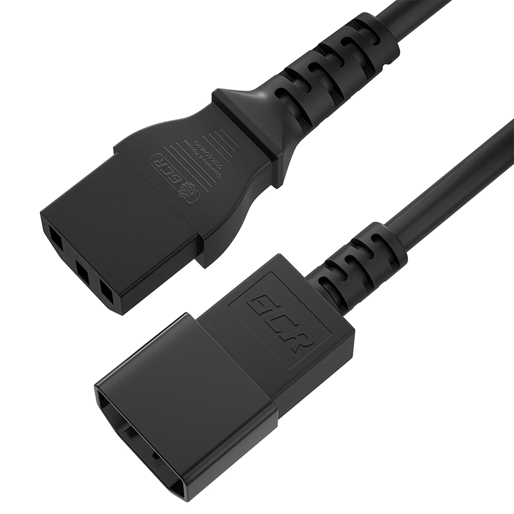 GCR PRO Кабель питания удлинитель C13 - C14  медь для UPS