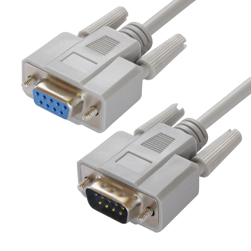 GCR PRO Удлинитель RS-232 DB9 M/DB9 F 30AWG экран