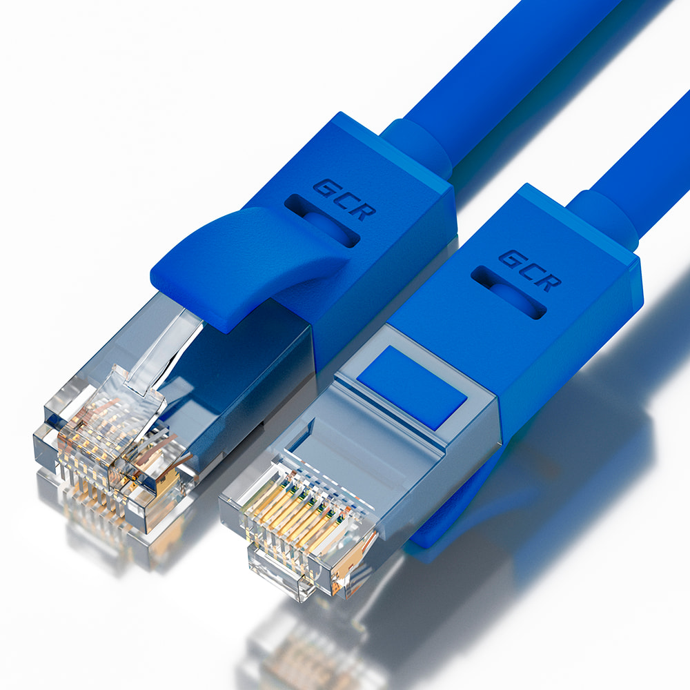 Патч-корд UTP cat.5e 1 Гбит/с RJ45 LAN CCA компьютерный кабель для интернета контакты 24K GOLD