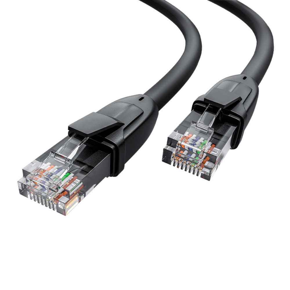 Патч-корд UTP cat.6A 10 Гбит/с RJ45 LAN компьютерный кабель для интернета контакты 24K GOLD
