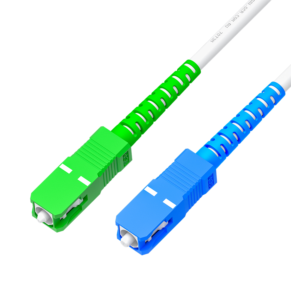 GCR PRO Патч-корд оптический SC/APC - SC/UPC SM 9/125 Simplex LSZH