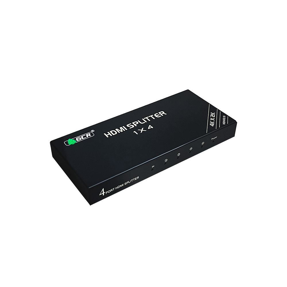 GCR Разветвитель HDMI 2.0 1 на 4 выхода 4К60Hz с функцией масштабирования Scaler HDCP 2.3