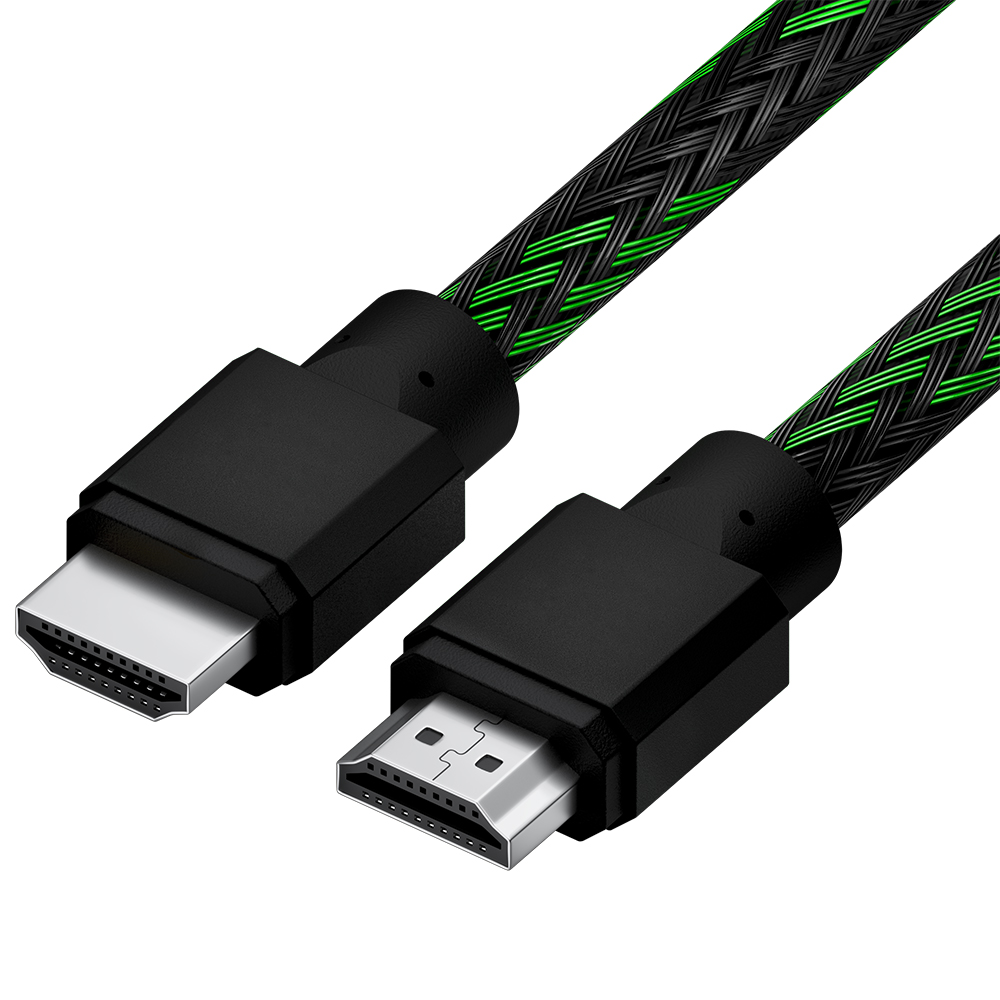 Кабель HDMI v2.0 для PS4 Xbox One AppleTV монитора 4K Ultra HD 18.0 Гбит