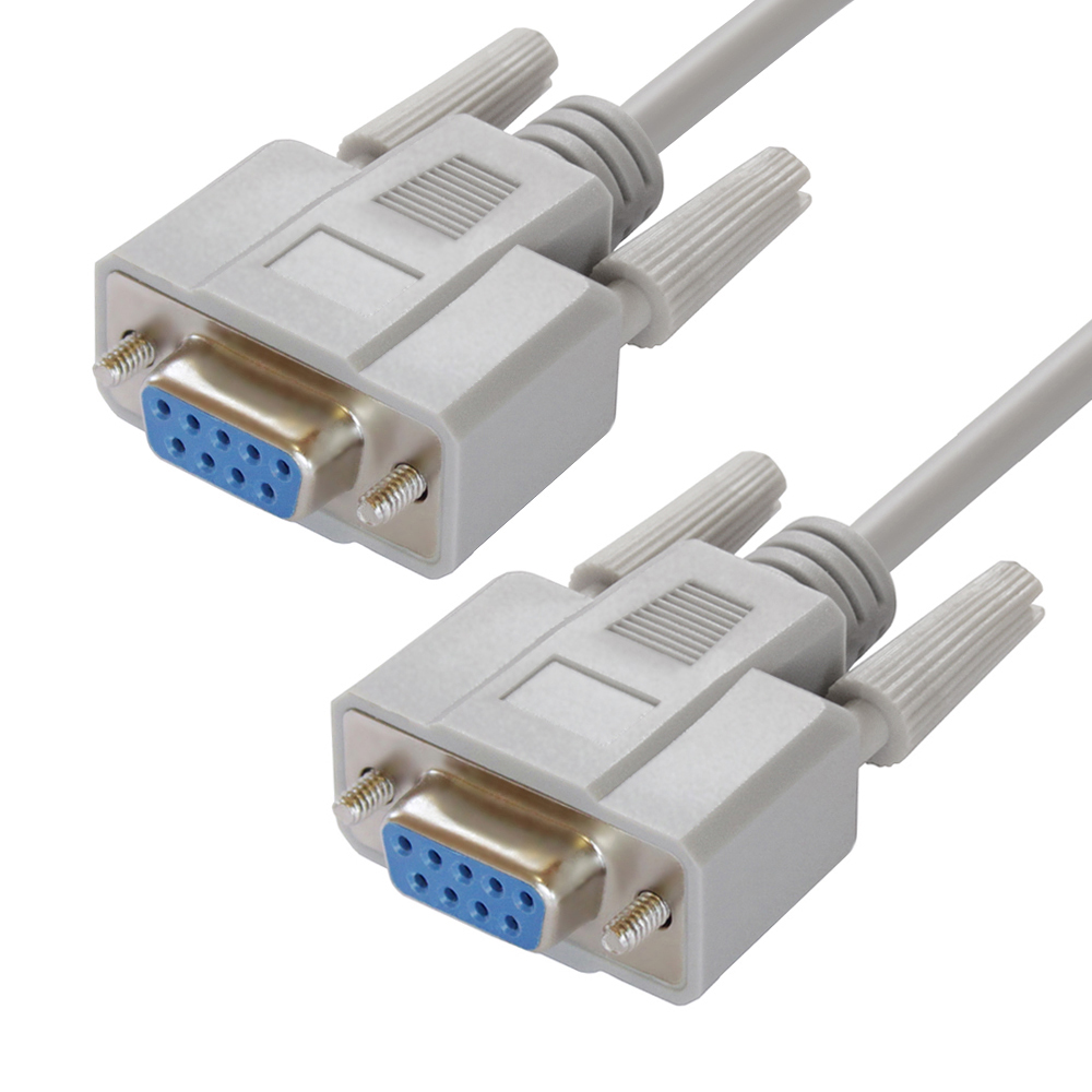 GCR PRO Кабель RS-232 DB9 F/DB9 F 30AWG экран