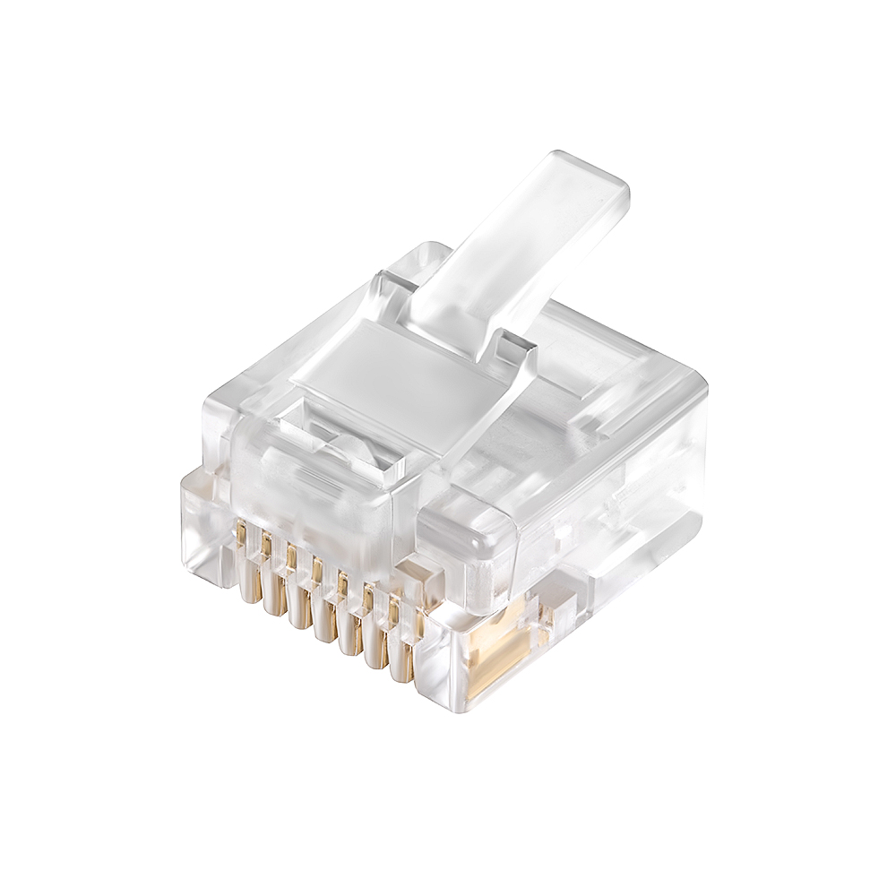 Коннектор RJ-45 GCR для плоского кабеля UTP категория 6 (10 шт)