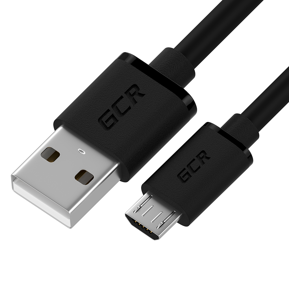 GCR PRO Кабель MicroUSB быстрая зарядка QC