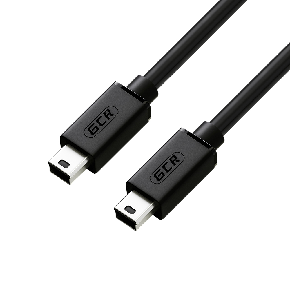 GCR PRO Кабель PROF USB 2.0 MiniUSB M/M экран армирование