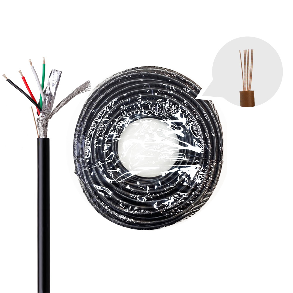 Кабель USB 2.0 в бухте 28/24 AWG PVC армирование экранирование