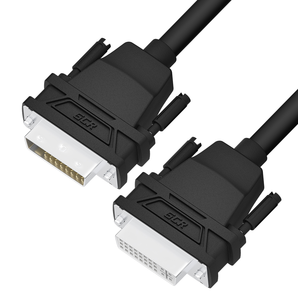 GCR PRO Удлинитель DVI-D Dual Link M/F 3Х экран