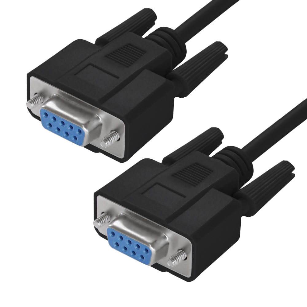 GCR PRO Кабель RS-232 DB9 F/DB9 F 30AWG экран