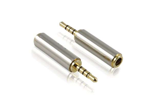 GCR Переходник jack 2.5mm на jack 3.5mm M/F