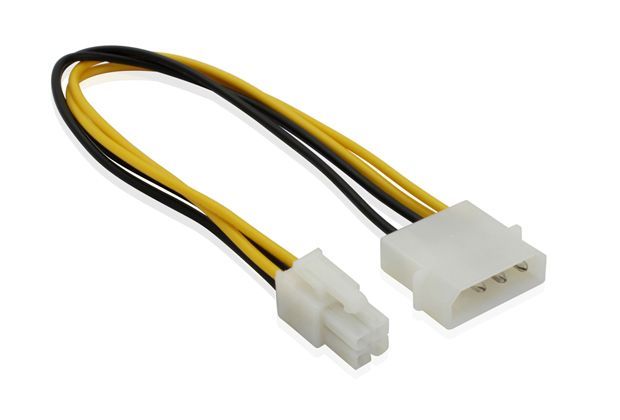 Переходник питания Molex на CPU 4pin Greenconnect GC-ST217