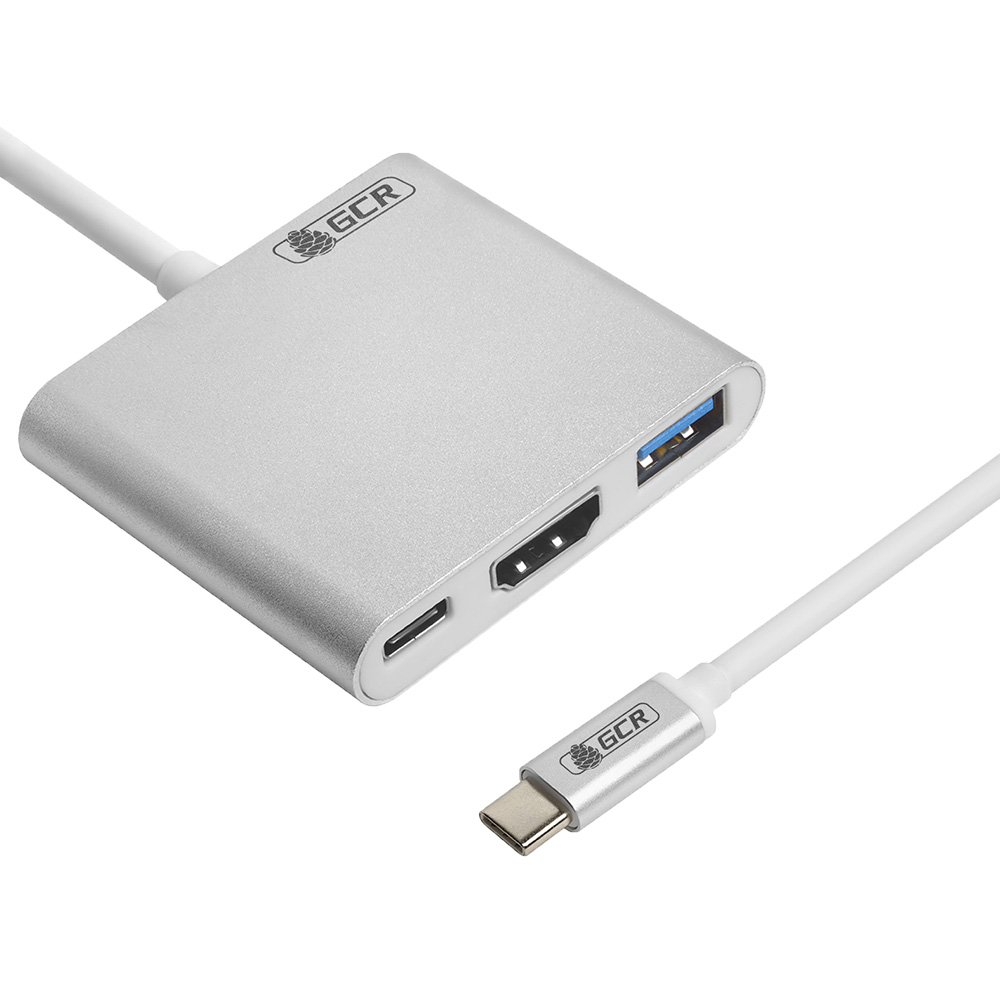 Переходник USB Type C - HDMI + USB 3.0 + Type C