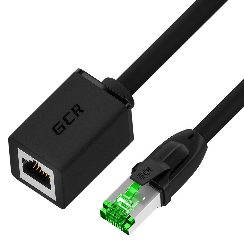 GCR PRO Удлинитель патч-корда LSZH кат.6A UTP RJ45 T568B