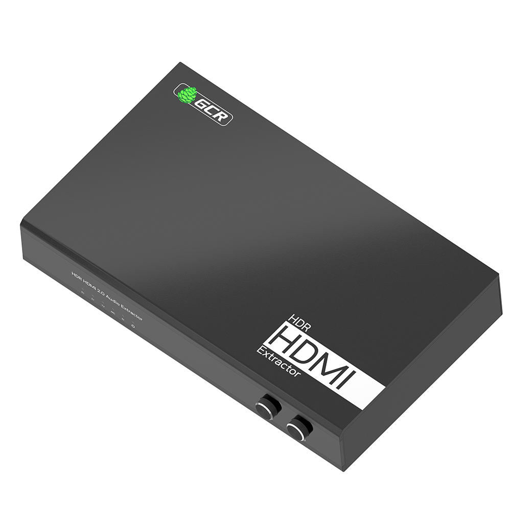GCR PRO Конвертер Audio Extractor HDMI 2.0 1x1 18G 4K60Hz HDCP 2.2