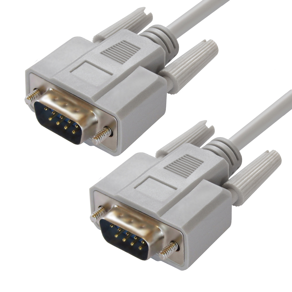 GCR PRO Кабель RS-232 DB9 M/DB9 M 30AWG экран