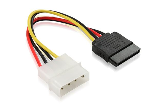 Переходник питания Molex на SATA Greenconnect GC-ST201