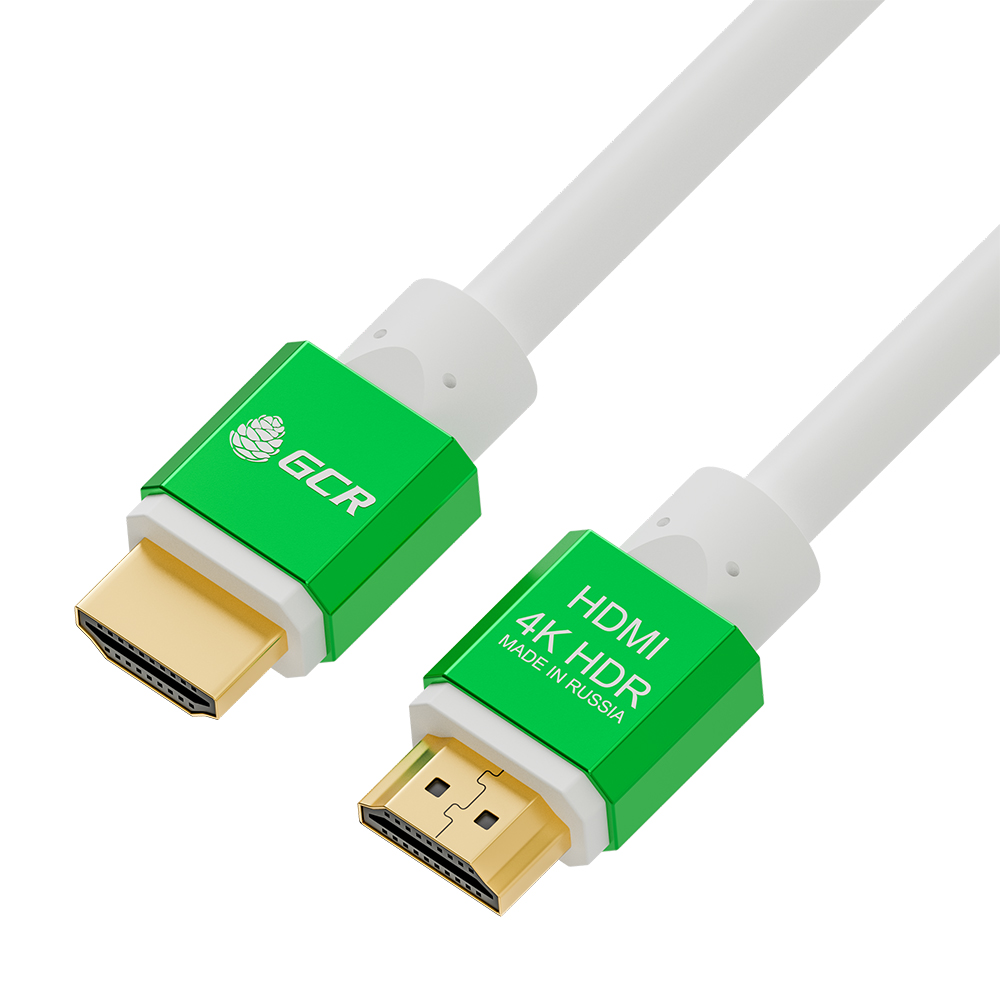 GCR PRO Кабель HDMI 2.0 3Х экран UHD 4K 60Hz 18 Гбит