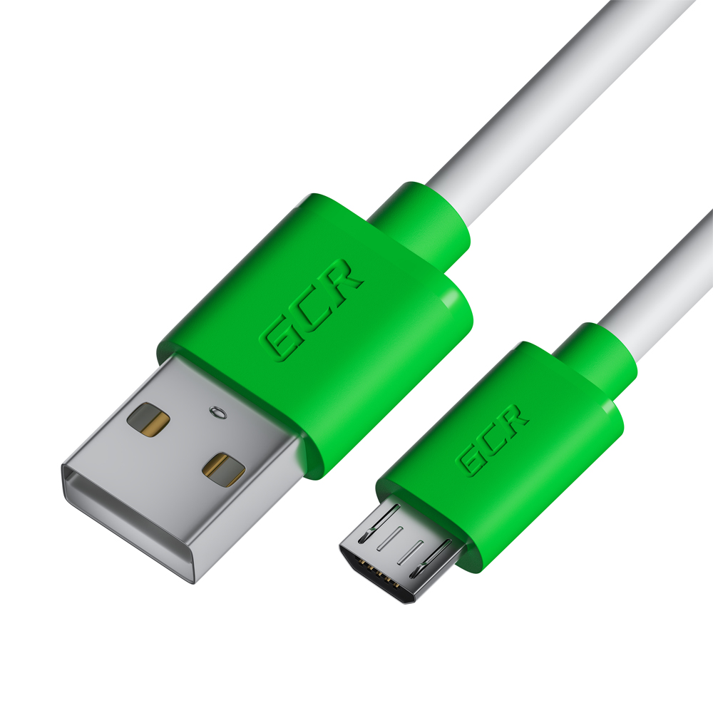 GCR PRO Кабель MicroUSB быстрая зарядка QC