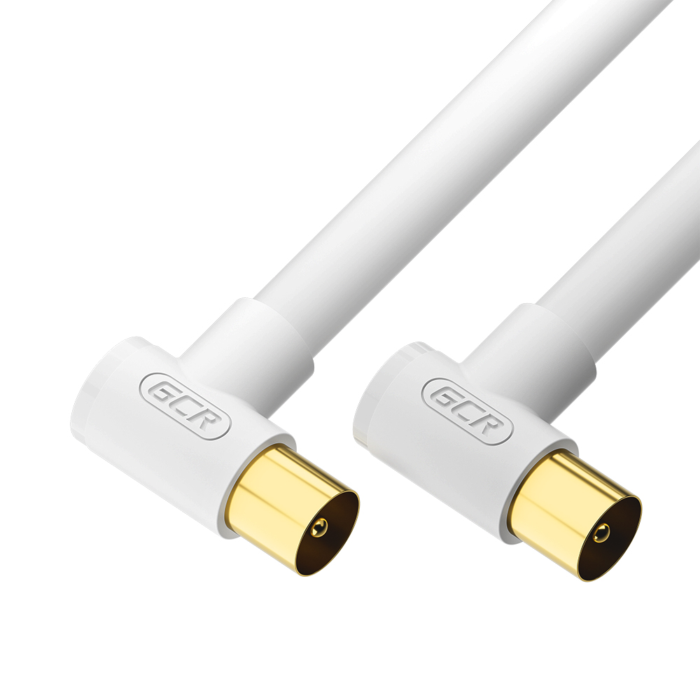 GCR PRO Кабель антенный коаксиальный угловой TV M/M