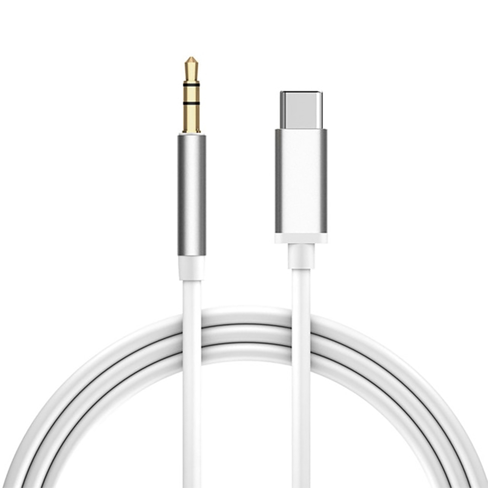 Аудиокабель переходник TypeC - jack 3,5mm для bluetooth-колонок, телефона