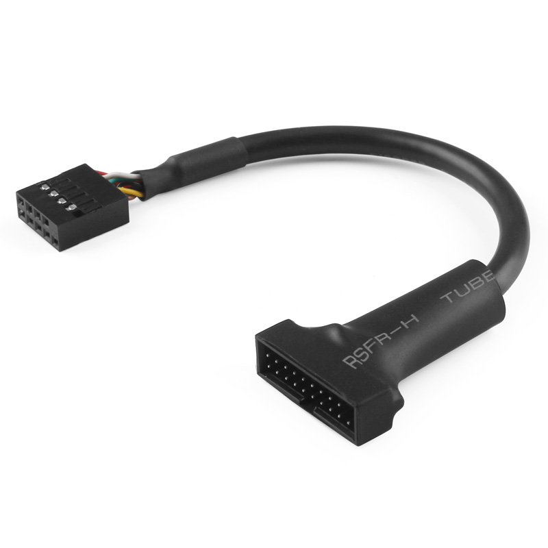 GCR PRO Адаптер-переходник для материнской платы 9 pin USB 2.0 / 19 pin USB 3.0
