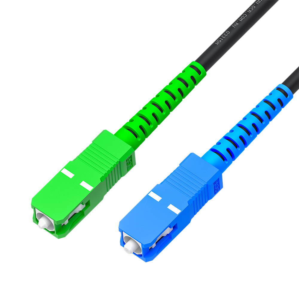 GCR PRO Патч-корд оптический SC/APC - SC/UPC SM 9/125 Simplex LSZH