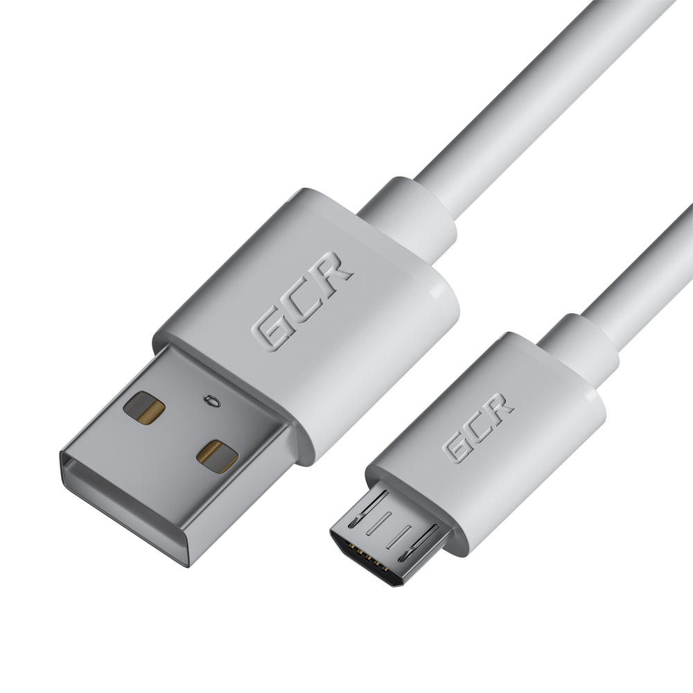 GCR PRO Кабель MicroUSB быстрая зарядка QC