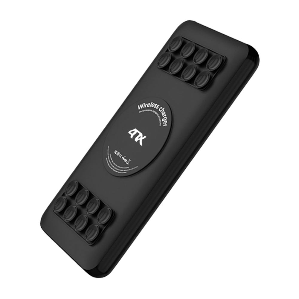 Внешний аккумулятор PowerBank 10000mAh беспроводная зарядка Qi с креплением 15W + QC 3.0 + PD 18W